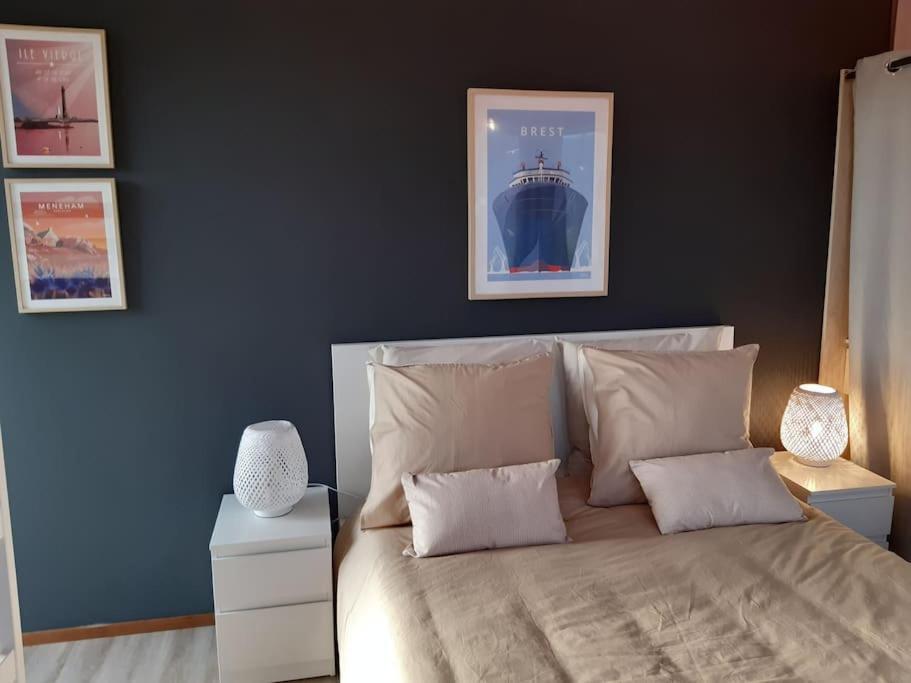 Logement 80 M2 Avec Terrasses Entre Les Deux Abers Landeda Exterior photo